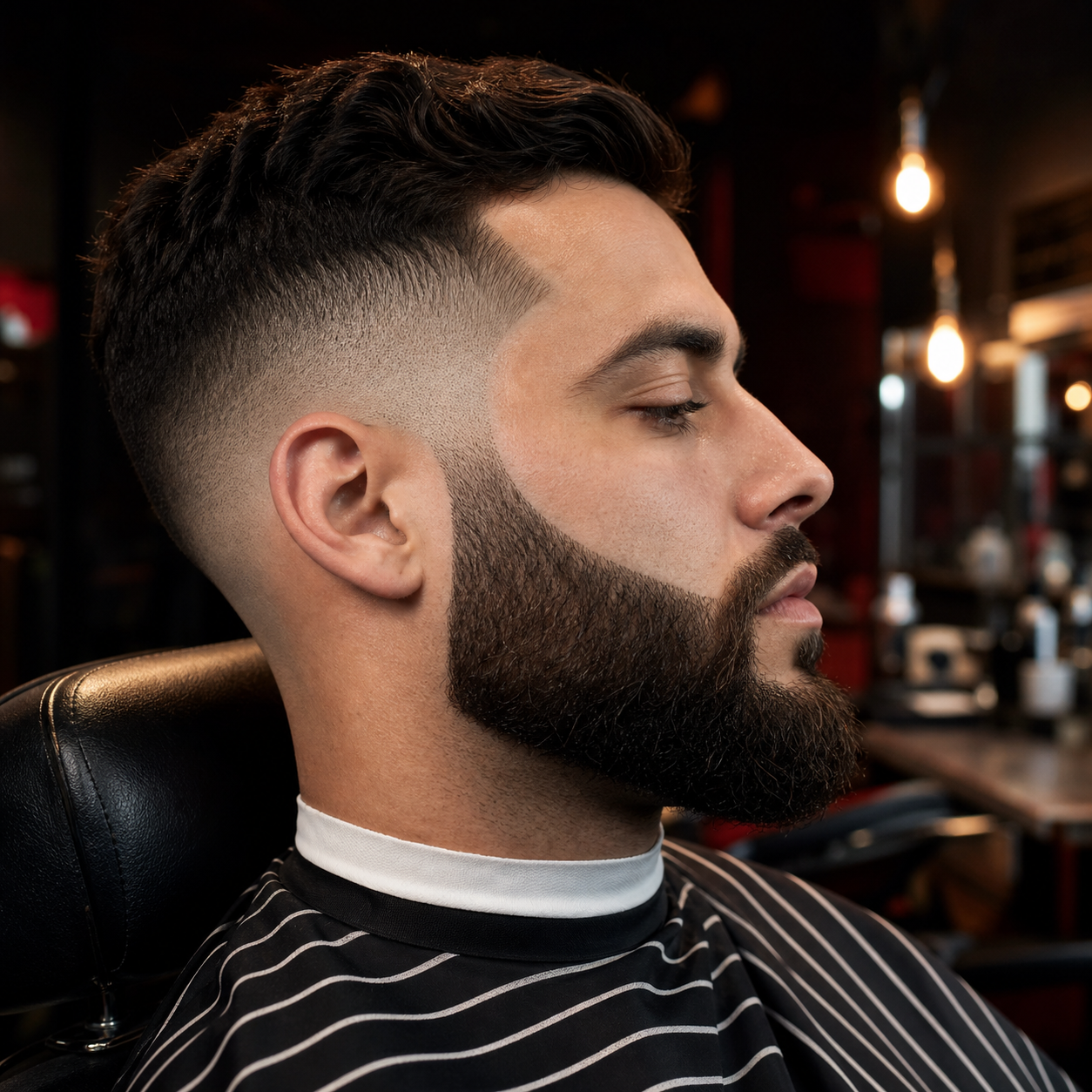 Barbe sculptée